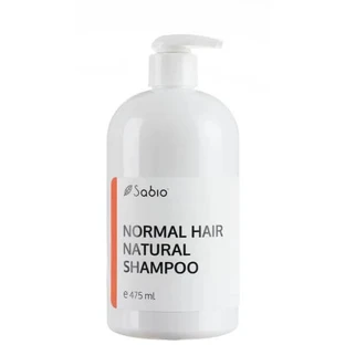 Natural shampoo for normal hair, 475 ml, Sabio