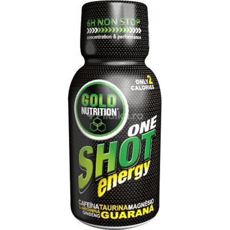 One shot energy, 1 flesje, Gold Nutrition