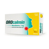 Orocalmin 3 mg met citroensmaak, 20 pillen, Zentiva