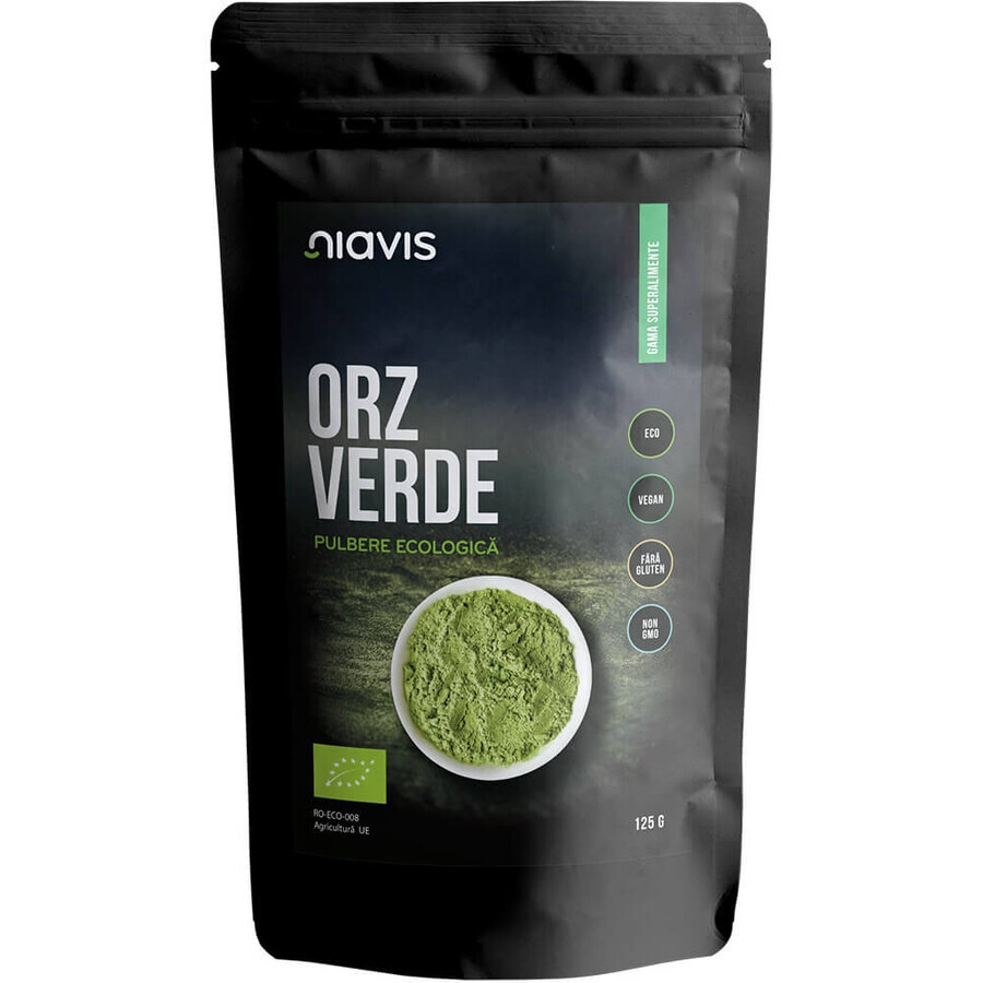 Polvere di orzo verde biologico, 125 g, Niavis