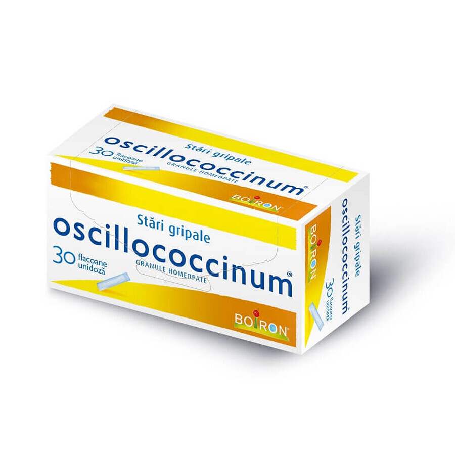 Oscillococcinum pour la grippe, 30 unidoses, Boiron