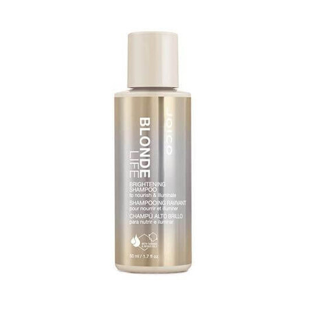 Blonde Life Shampoo schiarente per capelli biondi, 50 ml, Joico