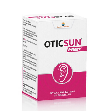 Oticsun spray auricular, 10 ml, Sun Wave Pharma