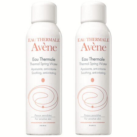 Eau thermale en spray, 150 ml + 150 ml, Avène