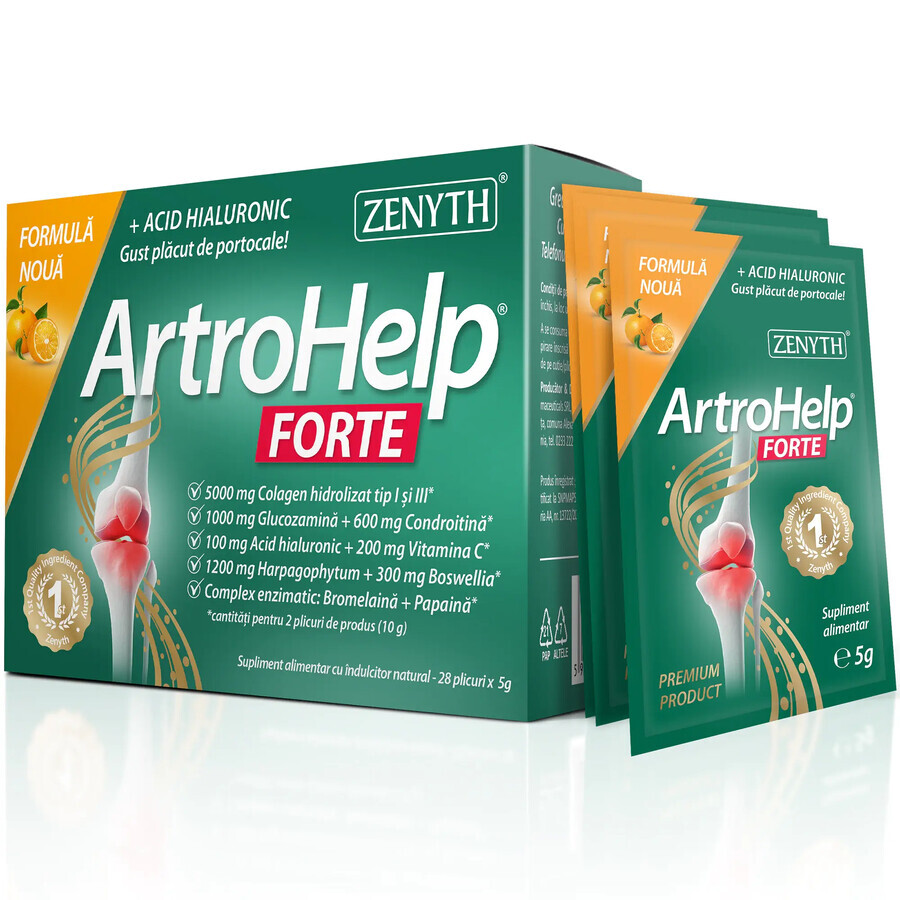 ArtroHelp Forte pack, 28+14 sachets, Zenyth