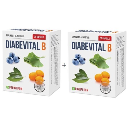 Diabevital B pakket, 30+30 capsules (1+1), Parapharm