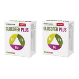 Verpakking Glucofer Plus, 30 + 30 capsules, Parapharm
