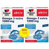 Omega - 3 Extra Pakket, 1000 mg, 120 + 60 capsules, Doppelherz
