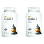 Omega 3 6 9 pakket, 60 + 60 capsules (1+1), Alevia