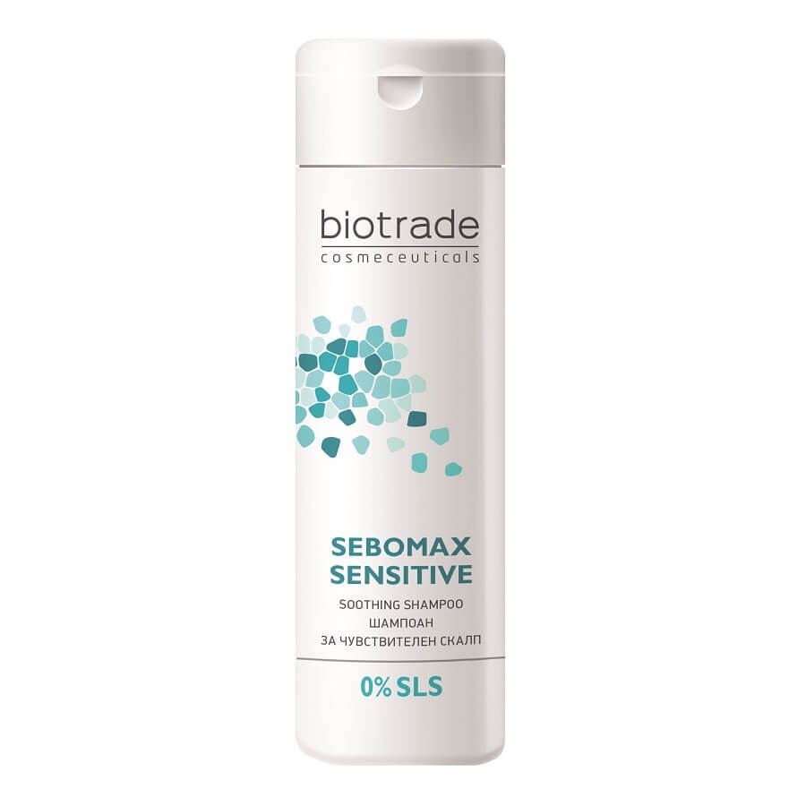Shampoo per cuoio capelluto sensibile Sebomax Sensitive, 200 ml, Biotrade