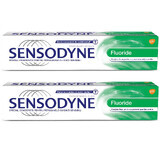 Sensodyne Fluoride Tandpasta Pack, 100 ml + 100 ml, Gsk