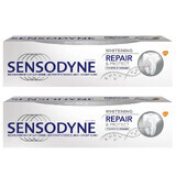 Sensodyne Whitening Repair &amp; Protect Tandpasta Pack, 75 ml + 75 ml, Gsk