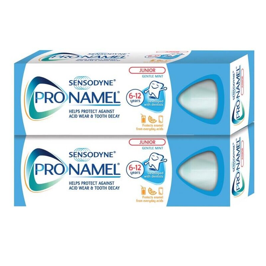 Pronamel Junior Zahnpastapaket 6-12 Jahre Sensodyne, 50 ml + 50 ml, Gsk