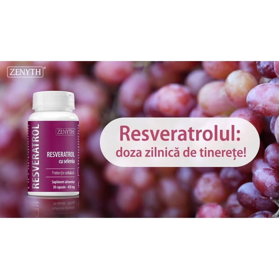 Resveratrol met selenium, 30+30 capsules, Zenyth
