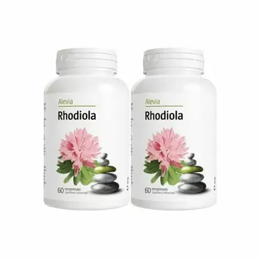 Confezione Rhodiola, 60+60 capsule, Alevia (1+1)