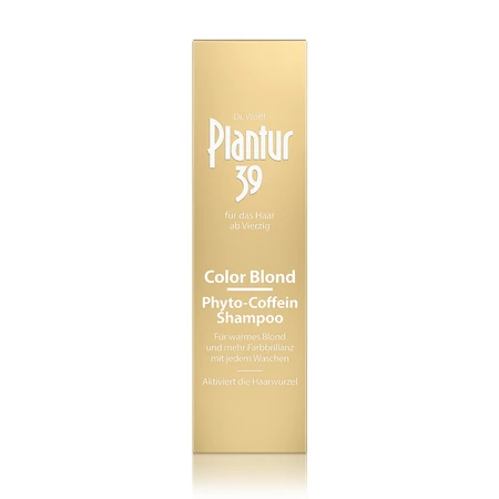 Plantur 39 Color Blond Phyto-Cafeïne Shampoo, 250 ml, Dr. Kurt Wolff