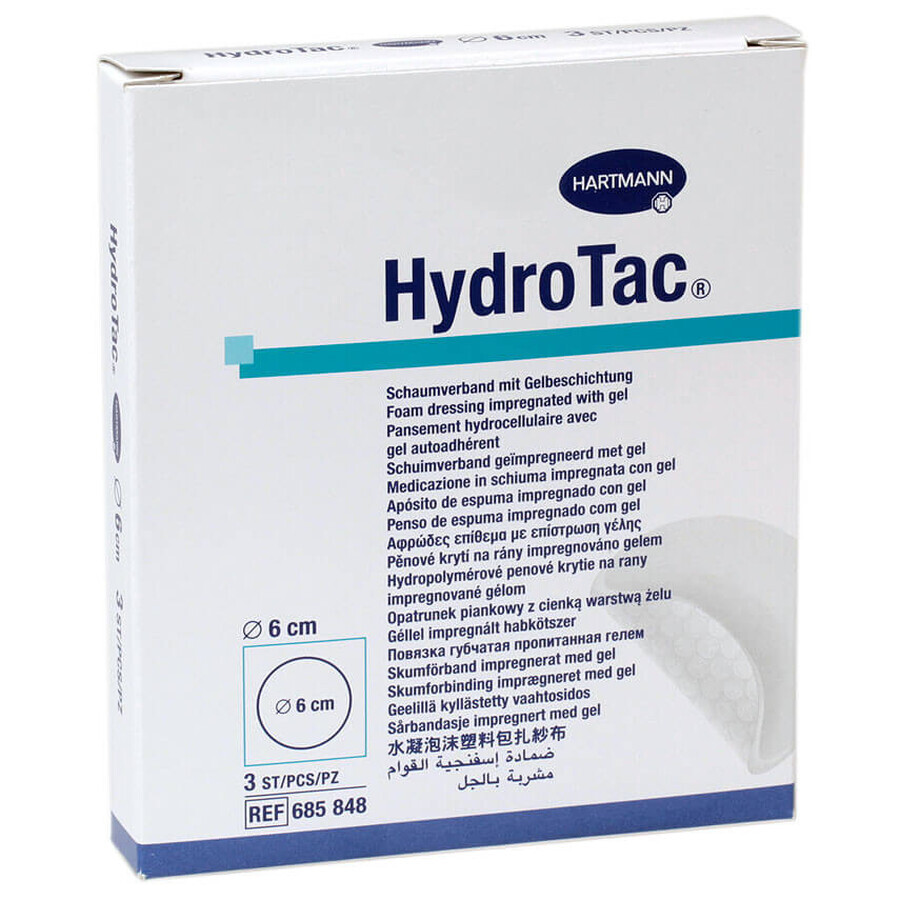 HydroTac verband 6 cm (685849), 10 stuks, Hartmann