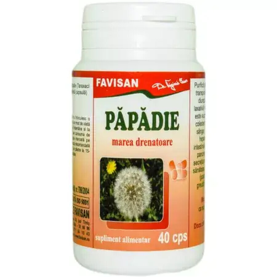 Paardenbloem, 40 capsules, Favisan