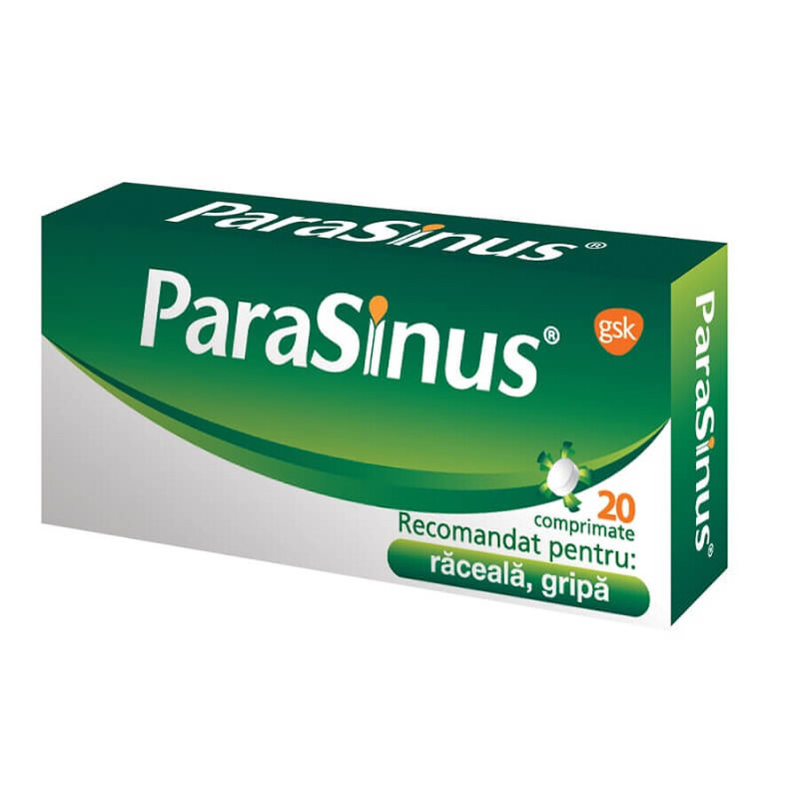 Parasinus, 20 comprimés, Gsk Évaluations