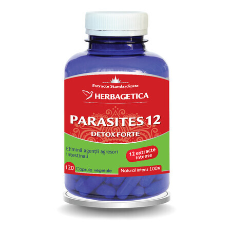 Parasieten 12, 120 capsules, Herbagetica