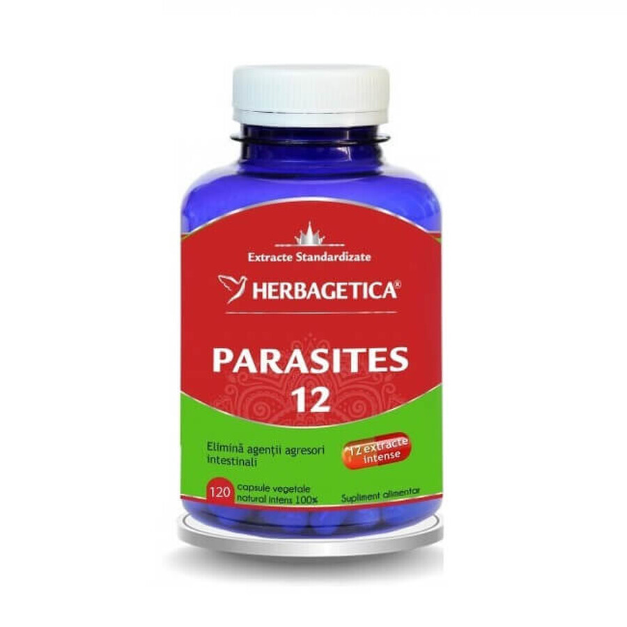 Parasieten 12, 120 capsules, Herbagetica