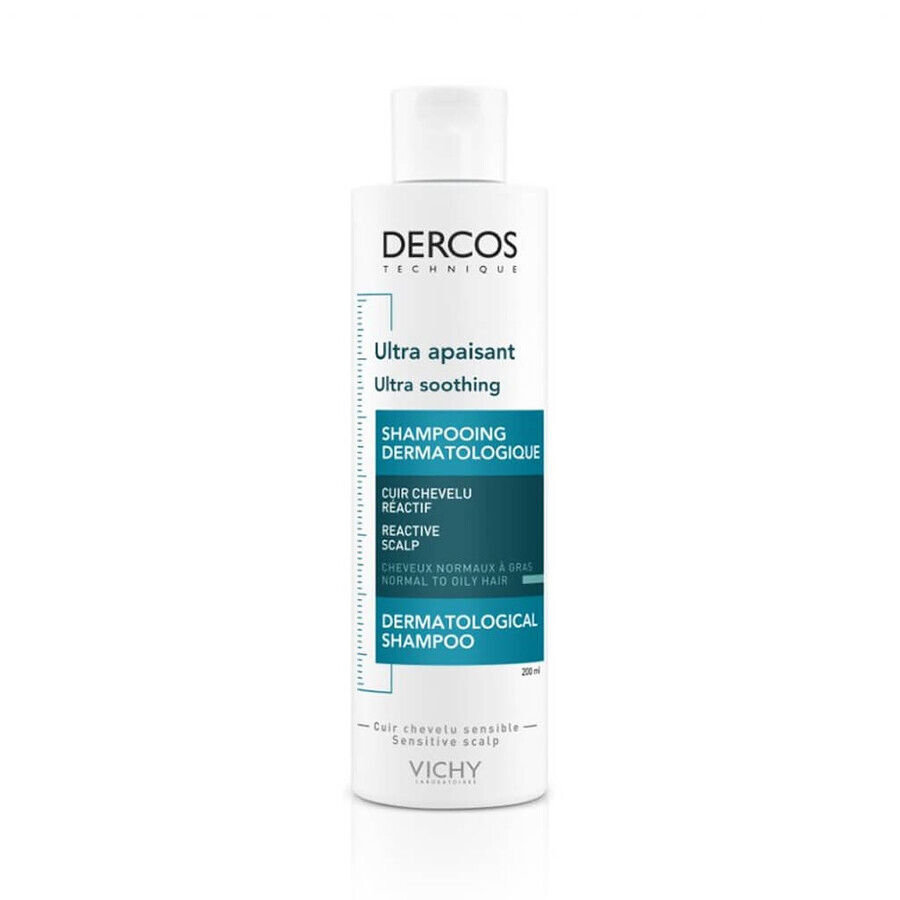 Vichy Dercos Ultra verzachtende shampoo voor vet en normaal haar 200 ml