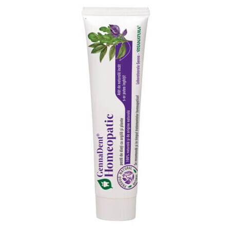 Dentifrice homéopathique GennaDent, 150 ml, Vivanatura