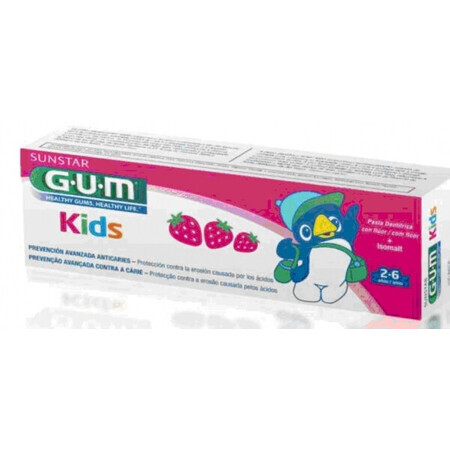 Pastă de dinți Kids 2-6 ani, 50 ml, Sunstar Gum