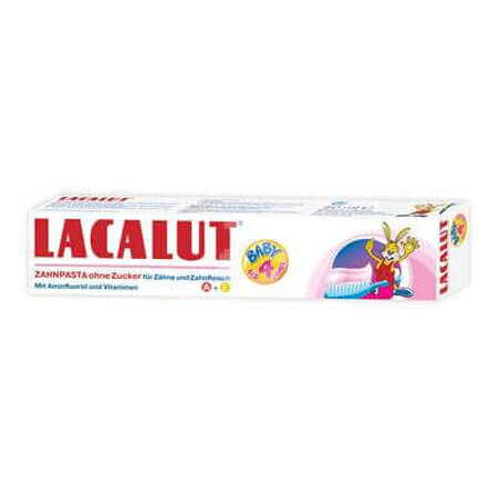 Lacalut Dentifricio per bambini, 0-4 anni, 50 ml, Theiss Naturwaren