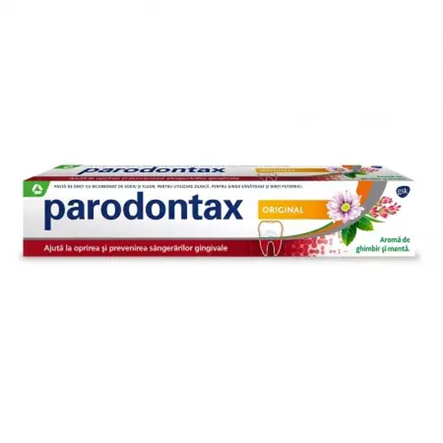 Pastă de dinți Original Parodontax, 75 ml, Gsk