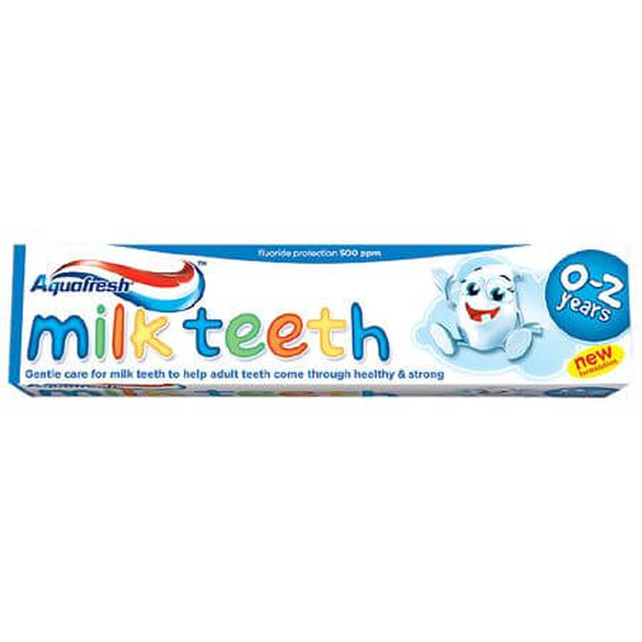 Toothpaste for children 0-2 years Milk Teeth Aquafresh, 50 ml, Gsk