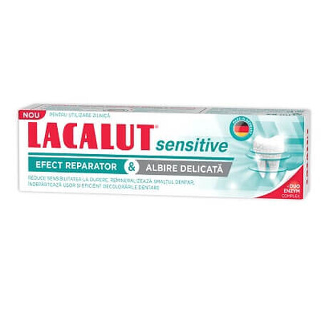 Lacalut Sensitive Whitening Zahnpasta, 75ml, Theiss Naturwaren