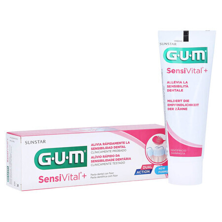 Sensivital Toothpaste, 75 ml, Sunstar Gum