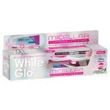 White Glo Micellaire Tandpasta + Tandenborstel, 150g, Barros Laboratories