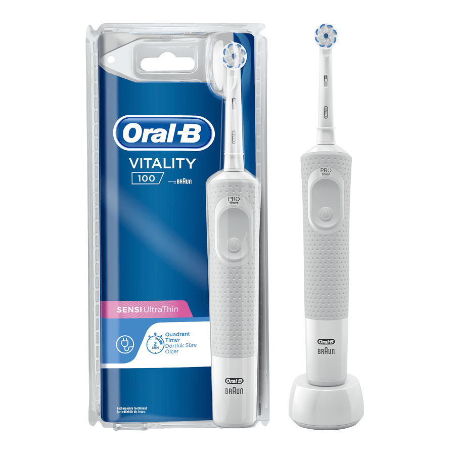 Spazzolino elettrico Braun Vitality D100 Sensi Ultra Thin, Oral-B