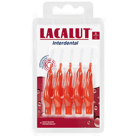 Spazzolini interdentali S 2,4 mm Lacalut, 5 pezzi, Theiss Naturwaren