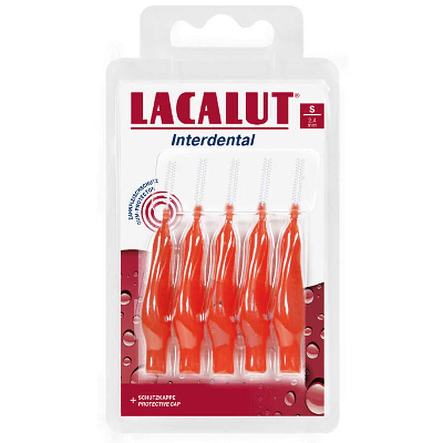 Spazzolini interdentali S 2,4 mm Lacalut, 5 pezzi, Theiss Naturwaren