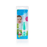 Brosse à dents électrique turquoise 0-3 ans Babysonic, Brush Baby