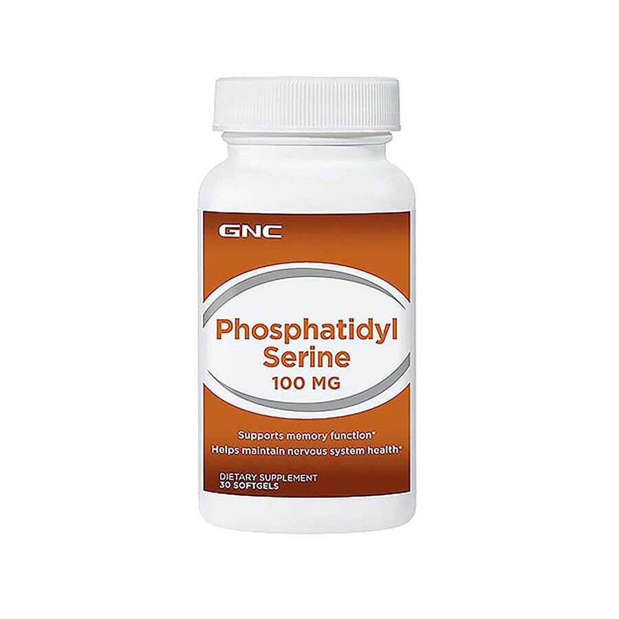 Phosphatidyl Sérine 100 mg (298412), 30 gélules, GNC