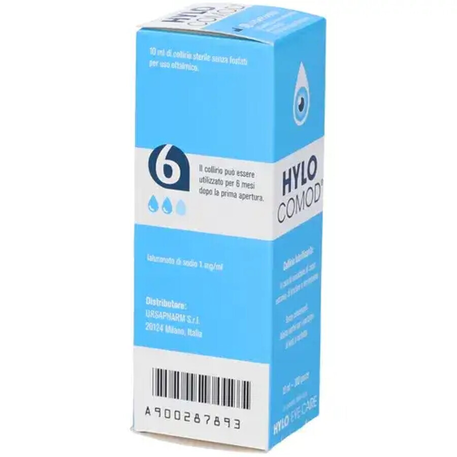 Hylo-Comod oogdruppels 10 ml, Ursapharm