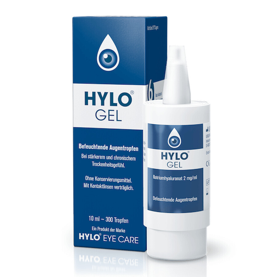 Hylo-Gel smerende oogdruppels, 10 ml, Ursapharm Beoordelingen
