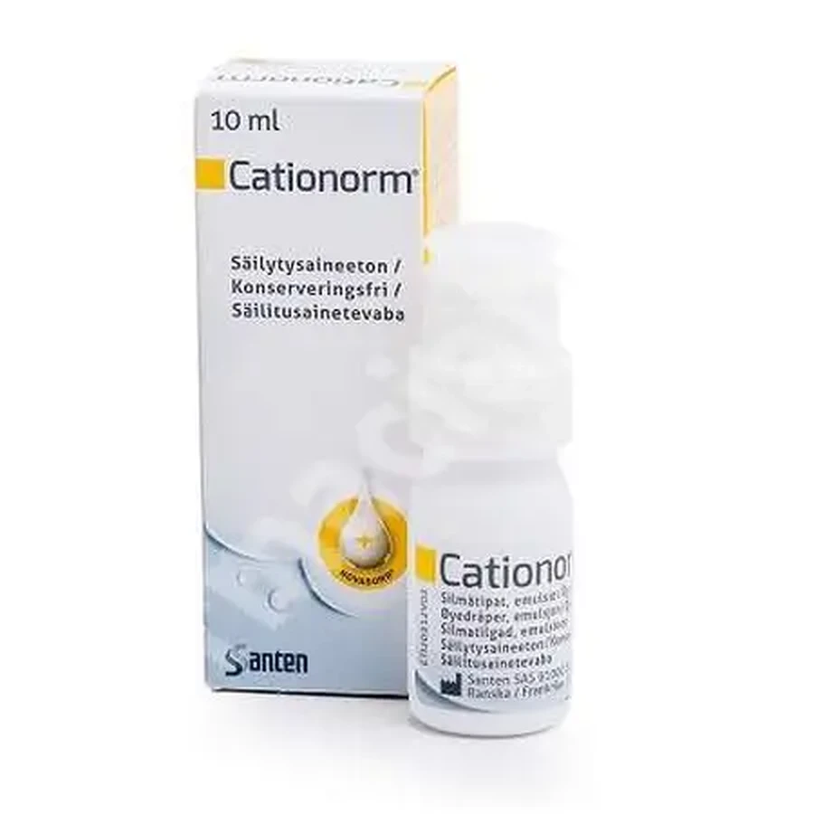 Cationorm oogdruppels 10 ml, Santen