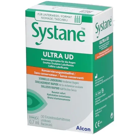 Systane Ultra UD oogheelkundige smeerdruppels 0,7 ml, 30 tabs, Alcon