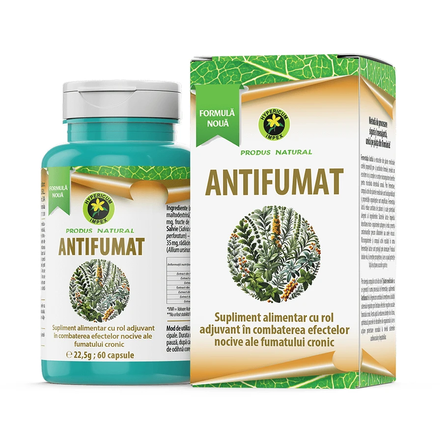 Anti-smoking, 60 capsules, Hypericum