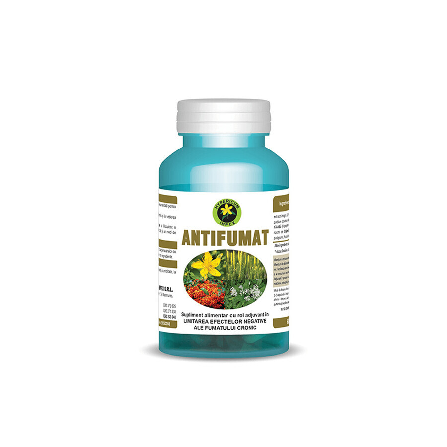 Antirookmiddel, 60 capsules, Hypericum