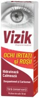 Vizik collyre pour les yeux irrit&#233;s et rouges, 10 ml, Zdrovit