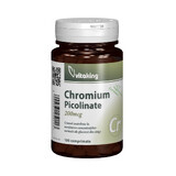 Chroompicolinaat 200 mcg, 100 tabletten, VitaKing
