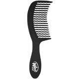 Peigne à cheveux noir, brosse humide