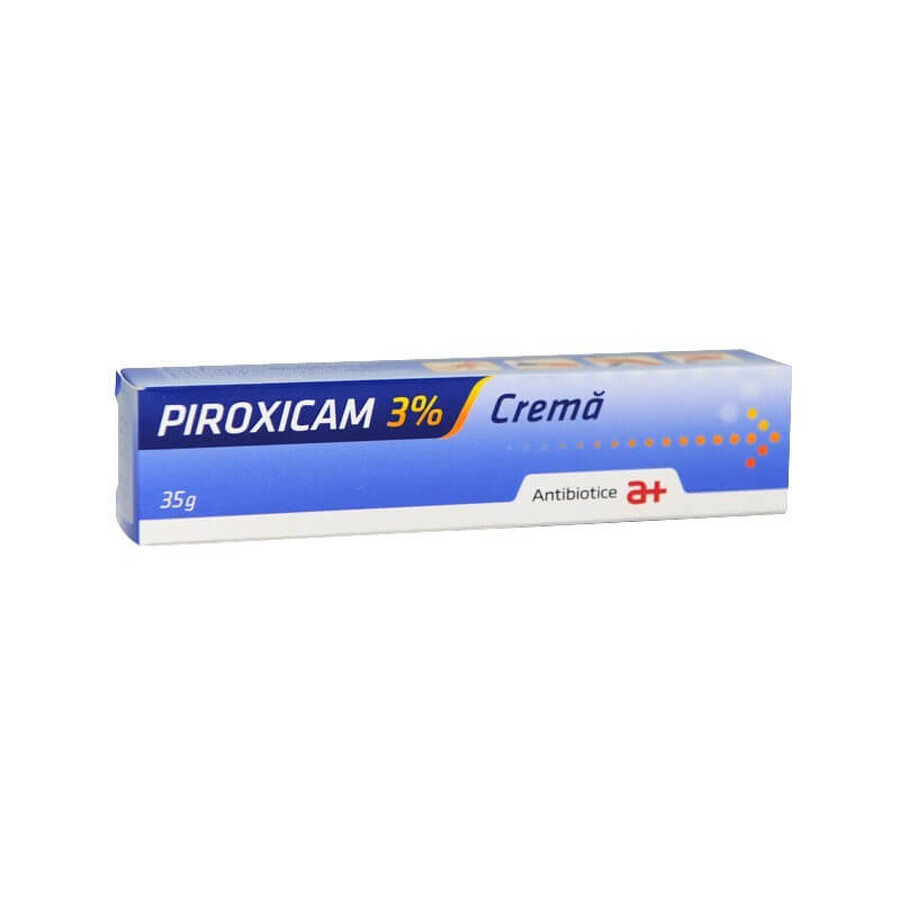 Piroxicam, crème à 3% 35 g, Antibiotice SA