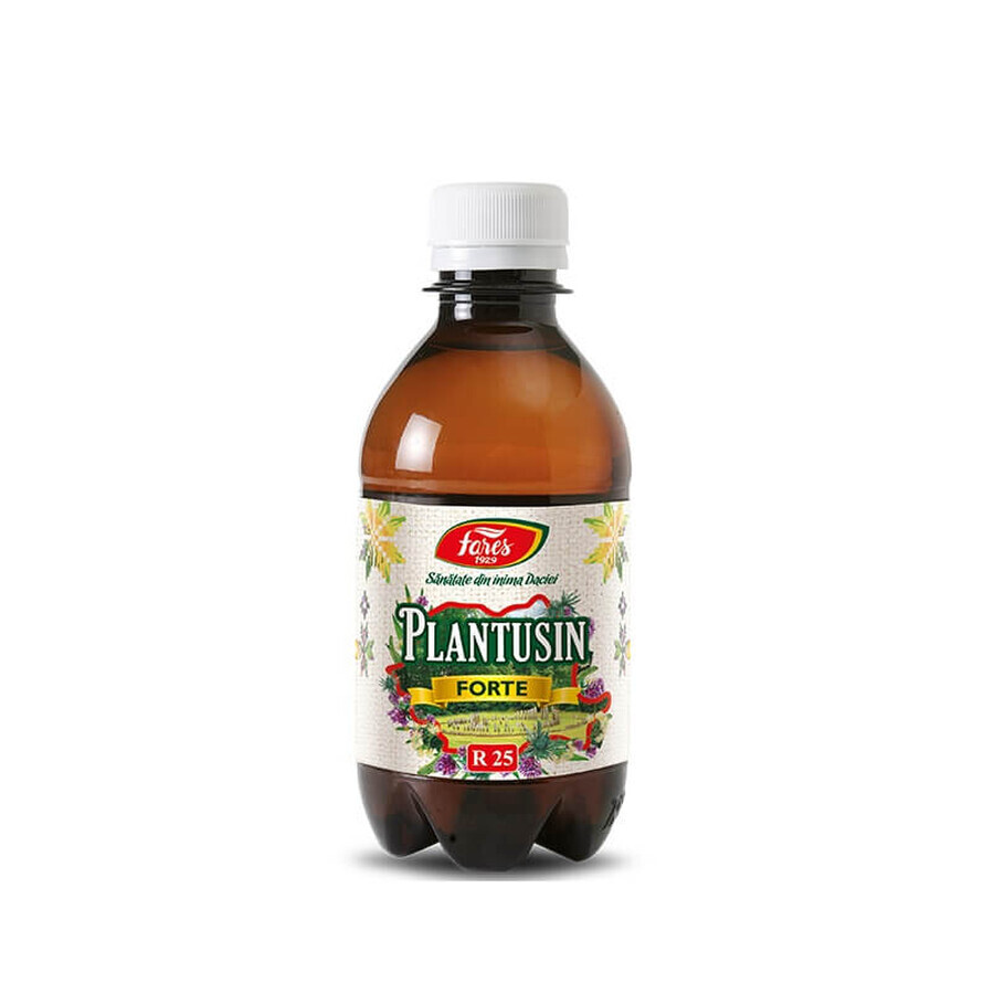 Plantusin Forte Sirup, R25, 250 ml, Fares
